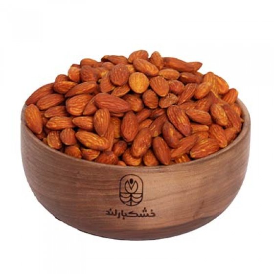 مغز بادام تفت زعفرانی