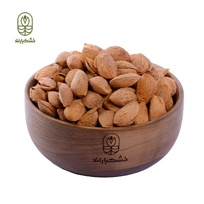 بادام درختی کاغذی تک پوست بادام درختی کاغذی تک پوست