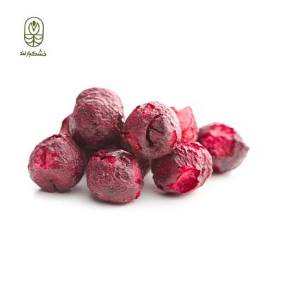 آلبالو خشک پفکی فریز درایر آلبالو خشک پفکی فریز درایر