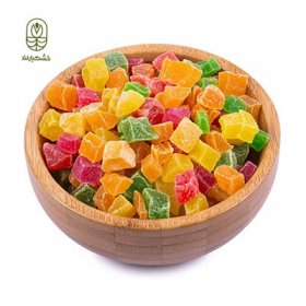 حبه میوه آناناس رنگی