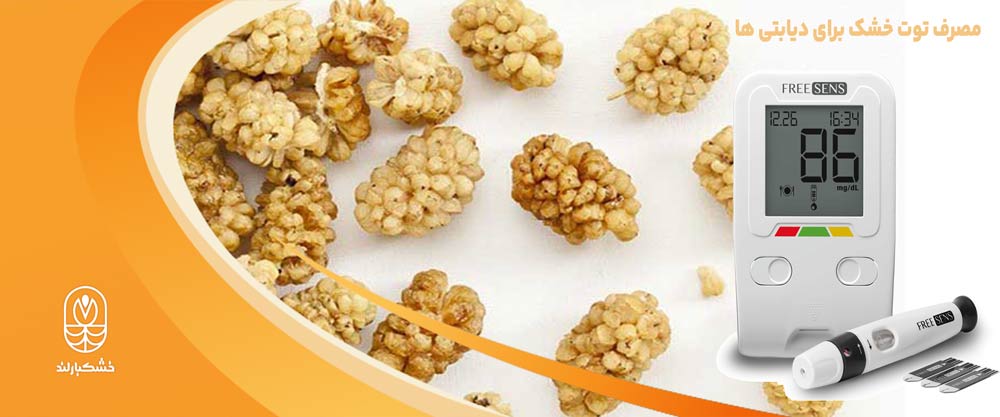 توت خشک برای دیابتی ها 