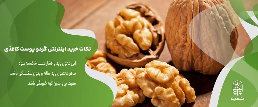 نکات خرید گردو پوست کاغذی