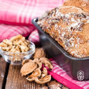 طرز تهیه نان گردویی دارچینی