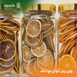 بهترین روش نگهداری میوه خشک